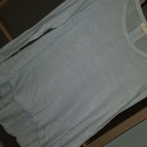 Eileen Fisher Light blue scoop neck sweater